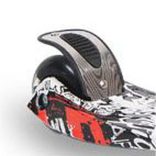 BYOX Rapture roller elöl dupla kerekes fekete