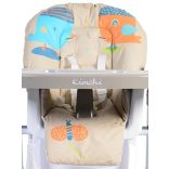 Cangaroo Kimchi etetőszék összecsukható 2 kerekes, dönthető keki