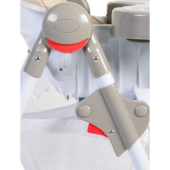 Cangaroo Kimchi etetőszék összecsukható 2 kerekes, dönthető keki