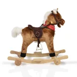 Moni Toys Kerekes hintaló Chipper sötétbarna