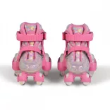 Byox Görkorcsolya Little Beetle dupla soros kerekes, 26-29es lányos PINK