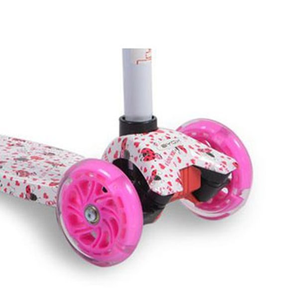 BYOX Rapture roller elöl dupla kerekes fehér