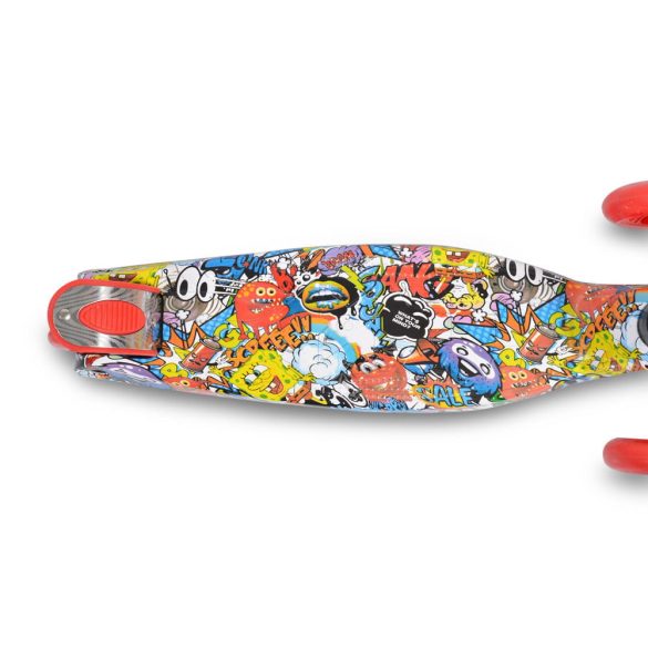 BYOX Rapture roller elöl dupla kerekes piros