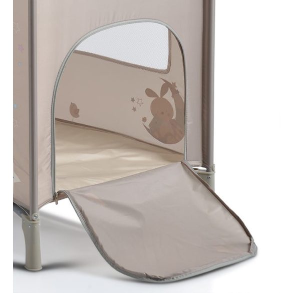 MONI Sleepy összecsukható luxus babaágy 2 szint bézs