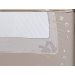 MONI Sleepy összecsukható luxus babaágy 2 szint bézs