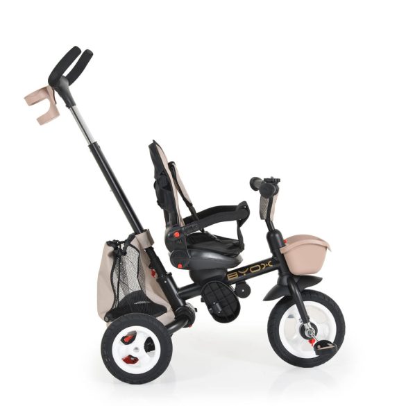 BYOX Flexy lux tricikli szülőkaros bézs
