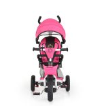 BYOX Flexy lux tricikli szülőkaros pink