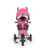 BYOX Flexy lux tricikli szülőkaros pink