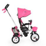 BYOX Flexy lux tricikli szülőkaros pink