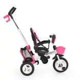 BYOX Flexy lux tricikli szülőkaros pink