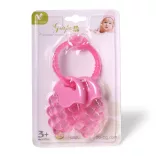 DUCK szillikon rágóka szőlő alakú PINK