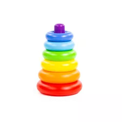 Polesie Toys  karikatorony montessori, műanyag SZÍNES