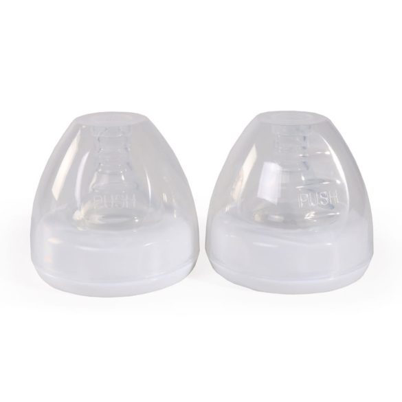 Cangaroo Elegance duo elektromos mellszívó 2 tartállyal fehér/lila