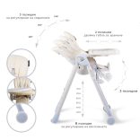 Cangaroo I Eat etetőszék 6-36 hóig 15 kg bézs