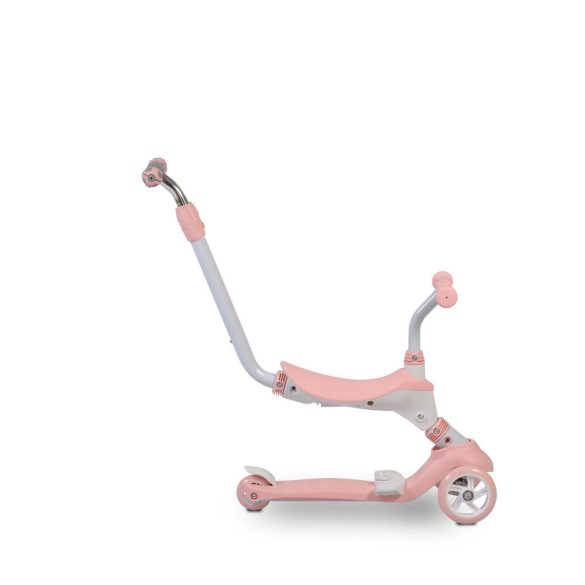 TRISTAR roller 3in1, szülőkarral, üléssel 20kg/50kgig PINK
