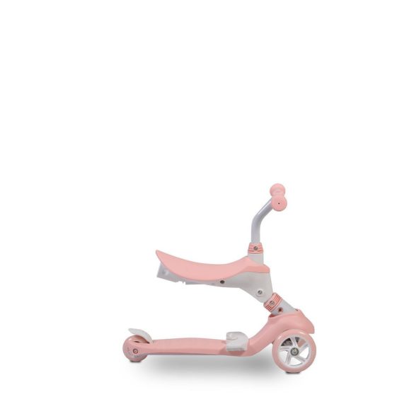 TRISTAR roller 3in1, szülőkarral, üléssel 20kg/50kgig PINK