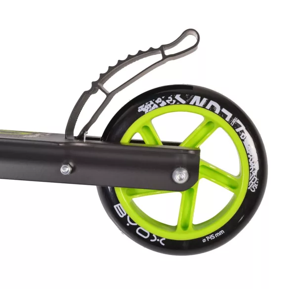 RENDEVOUS roller 100kg-ig, 6 éves kortól, PU kerék ZÖLD