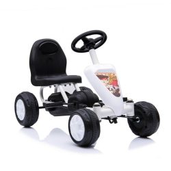 GOKART COLORADO pedálos kisautó FEHÉR