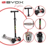 BYOX Rapture roller elöl dupla kerekes türkiz