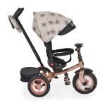 BYOX Tornado szülőkaros tricikli 25kg ig 360f forgatható bézs