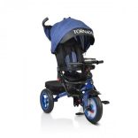 BYOX Tornado szülőkaros tricikli 25kg ig 360f forgatható skék