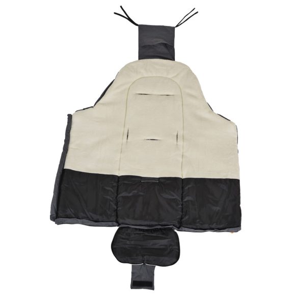 SNUGGLE téli bundazsák babakocsiba SZÜRKE