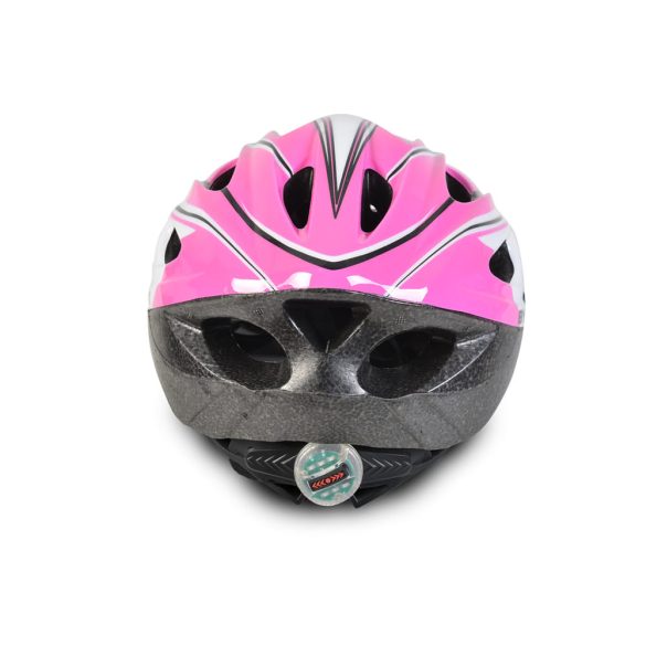 BICIKLIS SISAK szellőzővel 54-58cm M méret PINK