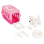PILSAN kisállatok kosárral PINK