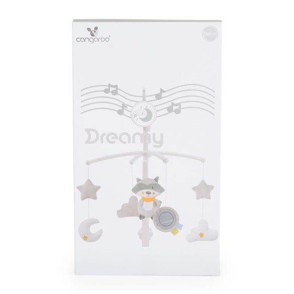 Cangaroo Dreamy zenélő forgó játék kiságyra pink