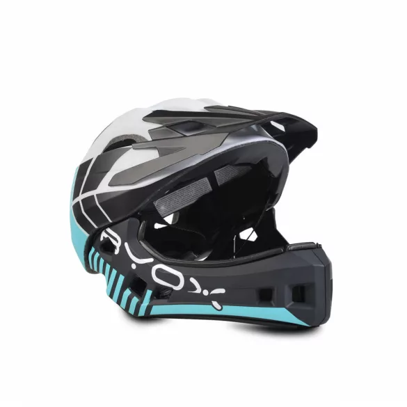 BUKÓSISAK full face rollerhez, endurohoz, elektromos rollerhez, átalakítható FEKETE