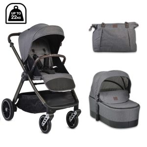 Cangaroo Macan 2in1 multifunkciós babakocsi - Szürke
