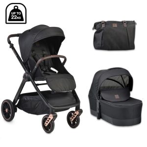 Cangaroo Macan 2in1multifunkciós babakocsi - Fekete