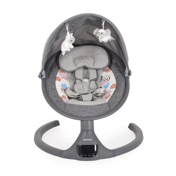 Iswing elektromos hinta, 9 kg, 5seb., szúnyoghálóval S.SZÜRKE