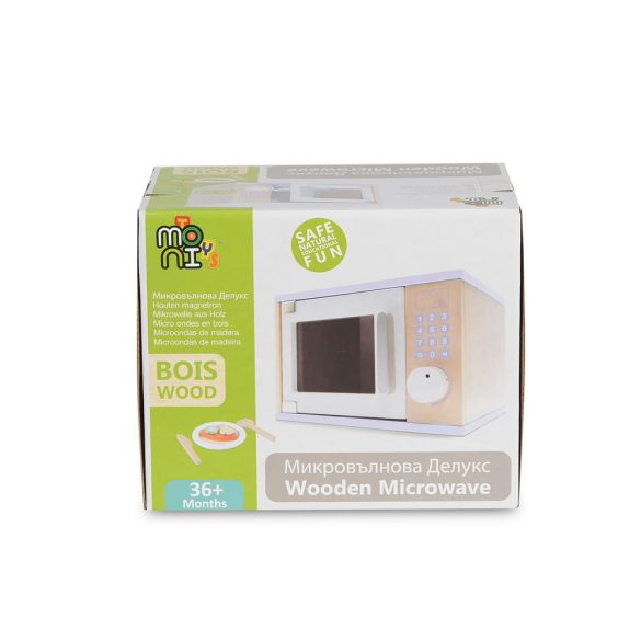 Moni Toys Fajáték fa mikrósütő
