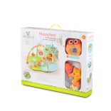 Happy farm játszószőnyeg farm + 30 labda pink