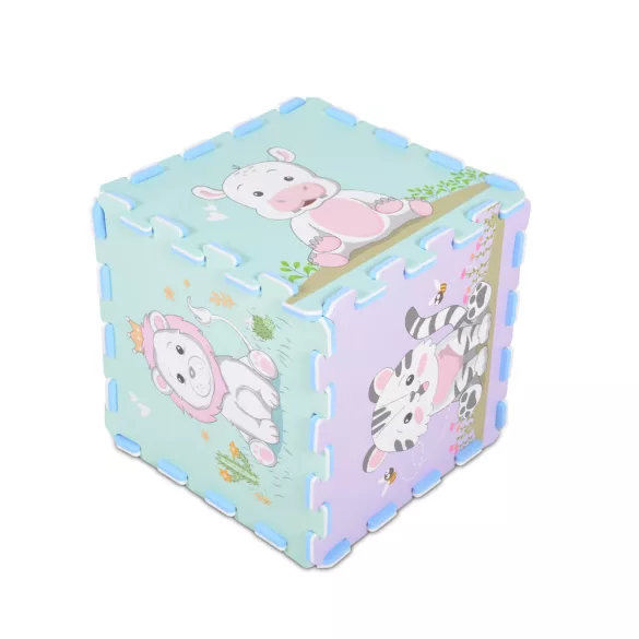 HABTAPI 9 db-os puzzle pasztel ÁLLATOS
