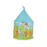 SÁTOR jurta alakú 25 kék labdával