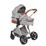 MONI Alma 0-15 kg babakocsi sport/mózes SZÜRKE