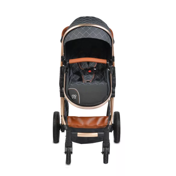 MONI Alma 0-15 kg babakocsi sport/mózes FEKETE
