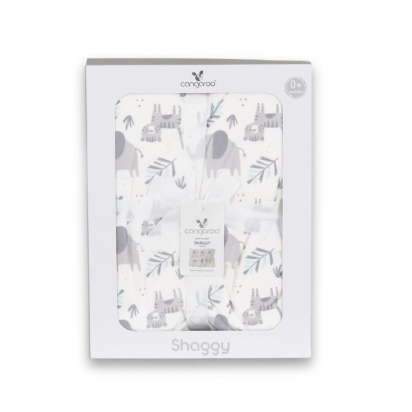 Cangaroo Shaggy vastag takaró elefántos szürke