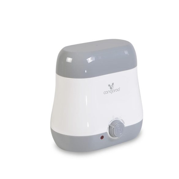 Cangaroo Baby duo dupla cumisüveg melegítő szürke