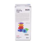 Műanyagjáték egymásra rakható poharak