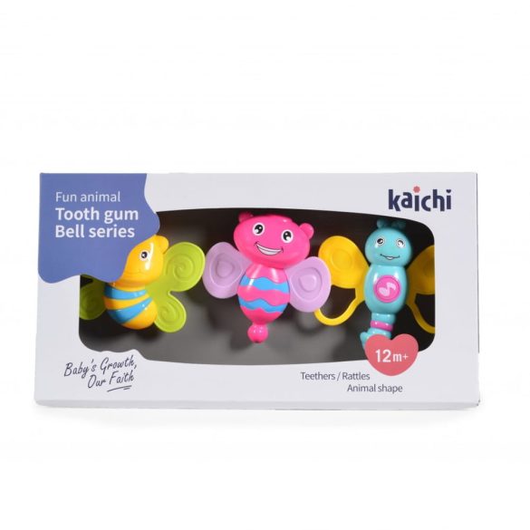 KAICHI Rágóka csörgő MÉHECSKÉS