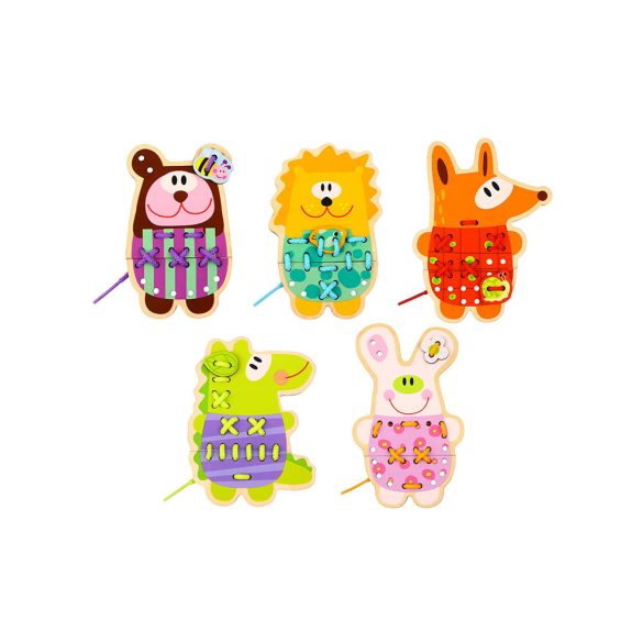 TOOKY Toy fajáték fűzőcske