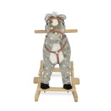 HINTALÓ 70cm SPOTTY pöttyös SZÜRKE