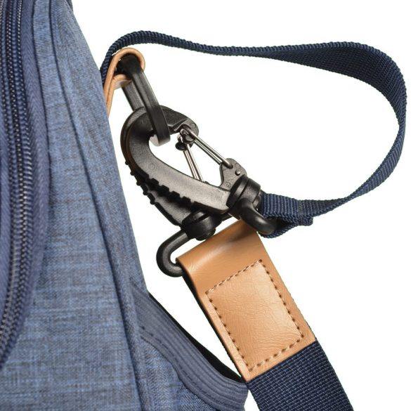 Cangaroo Naomi kismama oldaltáska kék