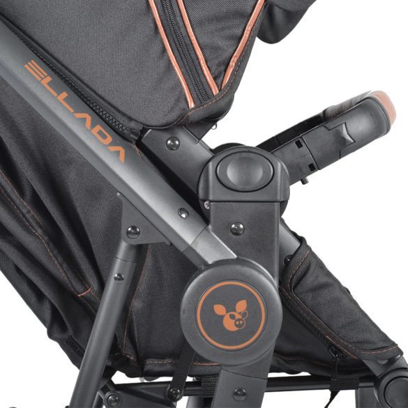 Cangaroo Ellada 3in1 babakocsi fekete