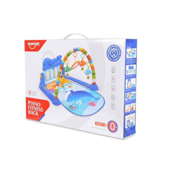 Ocean játszószőnyeg kék