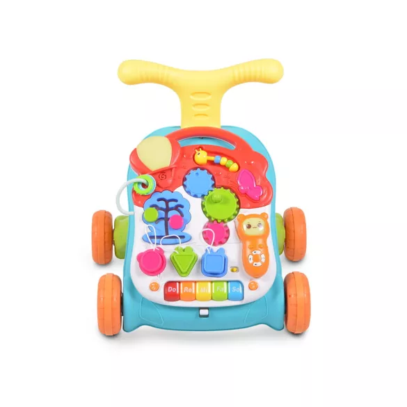 Moni Toys Music járássegítő műanyag 2in1 játszóasztal