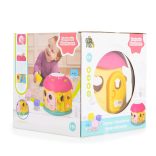 Műanyagjáték GOMBAHÁZ formaberakó PINK